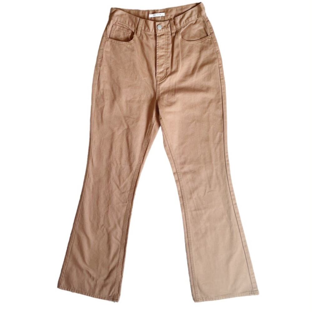 PACSUN Brown High Waisted Bootcut Jeans SIZE 27 - Picture 2 of 7